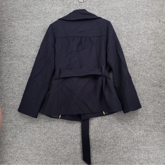 J. Crew Navy Pea Coat with Gold Buttons Size S - Picture 5 of 5